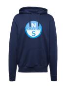 North Sails Sweatshirt  marin / azur / hvid