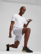 PUMA Sportsbukser 'Concept 8'  grå / lyseorange / hvid