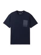 TOM TAILOR DENIM Bluser & t-shirts  mørkeblå
