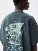 Pull&Bear Bluser & t-shirts 'MC ONE PIECE'  mint / gran / pastelgrøn /...
