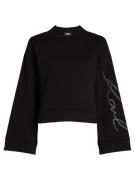 Karl Lagerfeld Sweatshirt  sort / transparent
