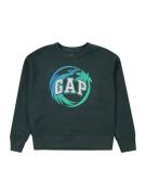 GAP Sweatshirt 'FRAN'  himmelblå / lysegrøn / mørkegrøn / hvid