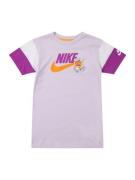 Nike Sportswear Kjole  pastellilla / mørkelilla / orange / hvid