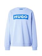 HUGO Sweatshirt 'Classic'  royalblå / lyseblå / hvid