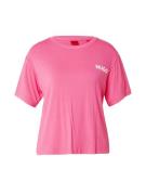 HUGO Shirts 'UNITE'  lys pink / hvid