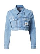 Calvin Klein Jeans Overgangsjakke  blue denim / sort / hvid