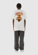 MJ Gonzales Bluser & t-shirts 'Heart'  orange / mørkerød / hvid