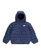 Nike Sportswear Vinterjakke  navy / hvid