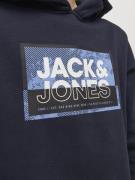 Jack & Jones Junior Sweatshirt 'JCOLogan'  marin / royalblå / sort / h...