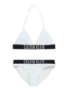 Calvin Klein Swimwear Bikini  pastelblå / grå / sort