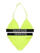 Calvin Klein Swimwear Bikini  grå / græsgrøn / sort