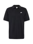 Nike Sportswear Bluser & t-shirts 'Club'  sort / hvid