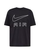 Nike Sportswear Bluser & t-shirts 'M90 AIR'  sort / hvid