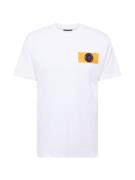 Plein Sport Bluser & t-shirts  orange / sort / hvid