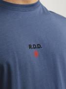 R.D.D. ROYAL DENIM DIVISION Bluser & t-shirts  safir / mørkerød / sort