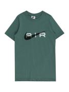 Nike Sportswear Shirts 'AIR'  grøn / sort / hvid