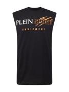 Plein Sport Bluser & t-shirts  neonorange / sort / hvid