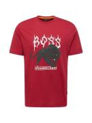 BOSS Bluser & t-shirts 'Pantera'  rød / sort / hvid