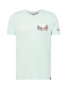 BRAVE SOUL Bluser & t-shirts 'BERETTA'  mørkeblå / mint / lyserød / hv...