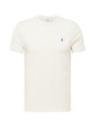 Polo Ralph Lauren Bluser & t-shirts 'SSCNCMSLM2'  creme / dueblå