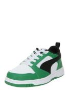 PUMA Sneakers 'Rebound V6 Lo'  grøn / sort / hvid
