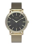 TIMEX Analogt ur 'Transcend City Collection'  guld / sort