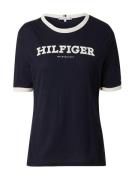 TOMMY HILFIGER Shirts  natblå / hvid