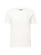 UNITED COLORS OF BENETTON Bluser & t-shirts  aqua / hvid