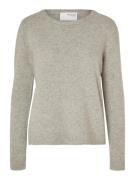 SELECTED FEMME Pullover 'Manila'  grå-meleret