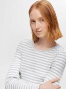 SELECTED FEMME Shirts 'Anna'  lysegrå / hvid