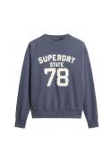 Superdry Sweatshirt  ecru / marin