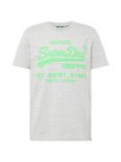 Superdry Bluser & t-shirts  grå / grøn