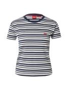Superdry Shirts 'Essential'  mørkeblå / rød / hvid