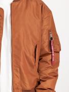 ALPHA INDUSTRIES Overgangsjakke  brun