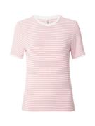 ONLY Shirts 'TINE'  pink / hvid