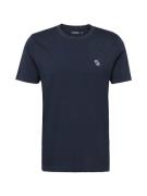 Abercrombie & Fitch Bluser & t-shirts  navy / hvid