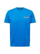 NAPAPIJRI Bluser & t-shirts 'S-GRAS'  blå / gul / grøn / orange