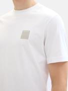 TOM TAILOR DENIM Bluser & t-shirts  greige / hvid