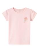 NAME IT Bluser & t-shirts 'FEDORA'  lyseblå / lysegul / lyserød / gamm...