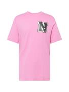 Nike Sportswear Bluser & t-shirts 'CLUB'  pink / sort / hvid
