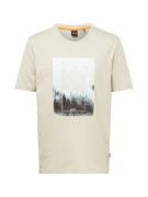 BOSS Bluser & t-shirts 'FOREST'  beige / røggrå / sort / hvid