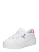 GUESS Sneaker low 'AMERA'  pink / sort / hvid