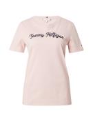 TOMMY HILFIGER Shirts  lys pink / sort