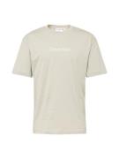 Calvin Klein Bluser & t-shirts 'HERO'  lysegrå / hvid