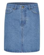 SAINT TROPEZ Nederdel 'Gabi'  blue denim