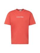 Calvin Klein Bluser & t-shirts 'HERO'  lys rød / hvid