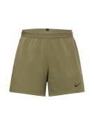 NIKE Sportsbukser 'FLX REP 4.0'  oliven / sort