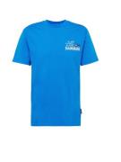 NAPAPIJRI Bluser & t-shirts 'COLVILLE'  marin / azur / rød / hvid