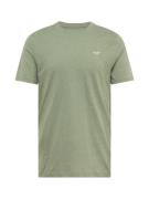 HOLLISTER Bluser & t-shirts  grøn / hvid