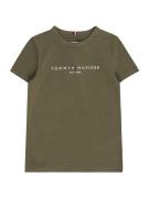 TOMMY HILFIGER Shirts 'ESSENTIAL'  navy / oliven / rød / hvid